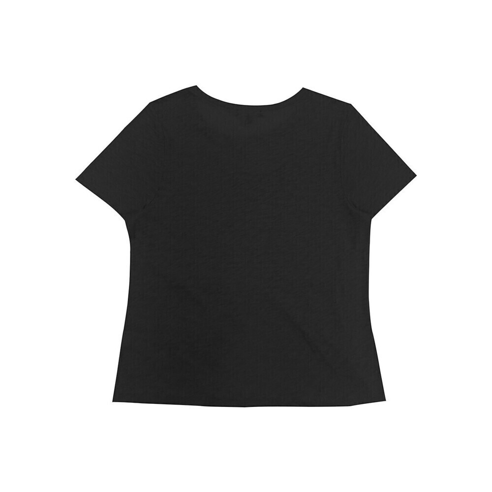 I.N.C International Concepts Twist Front T-Shirt In Black Plus Size 3X